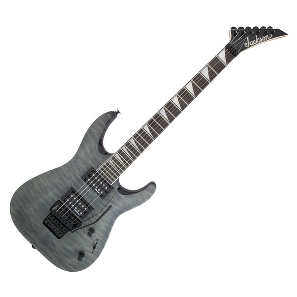 Jackson JS32Q Dinky, Transparent Black - Front 