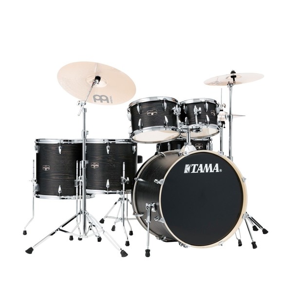 Tama Imperialstar IE62H6W-BOW 6pc Shell Pack Inc H/W, Black Oak Wrap