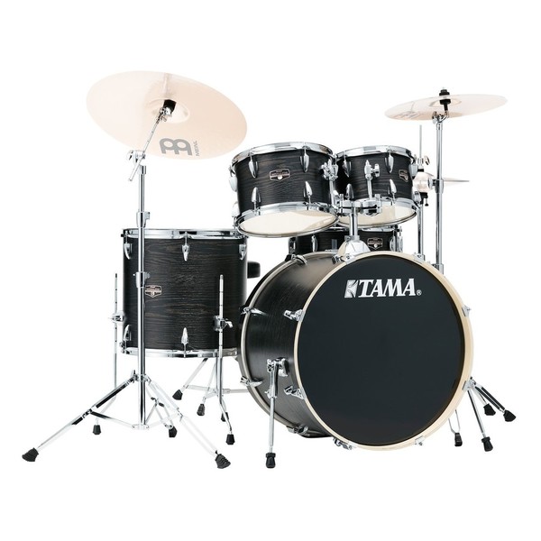Tama Imperialstar IE52KH6W-BOW 5pc Shell Pack Inc H/W, Black Oak Wrap