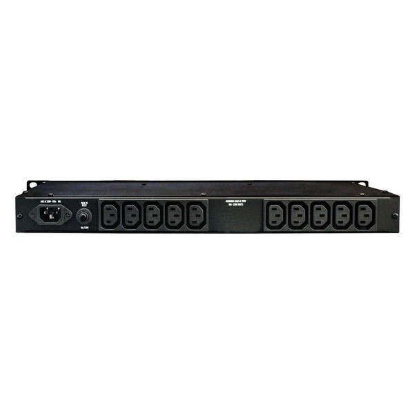 Furman M-10XLE Power Conditioner with Two Adjustable Lamps Back