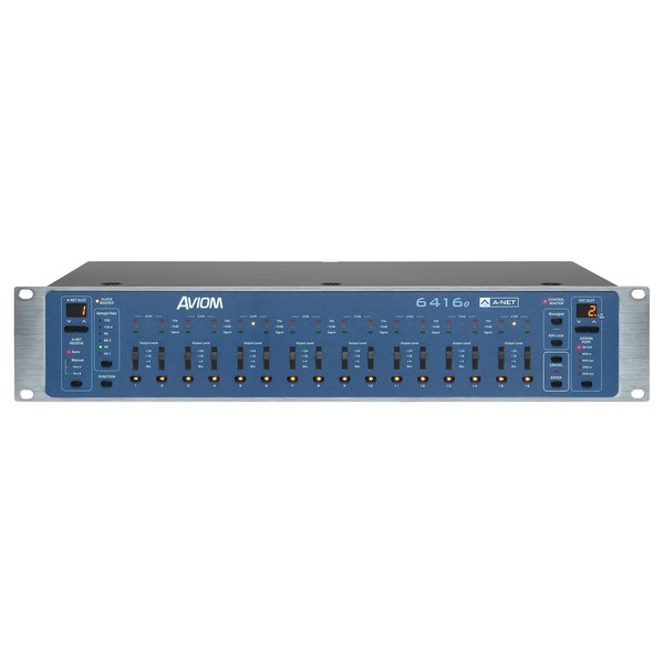 Aviom 6416o v.2 2016 Channel Mic and Line Level
