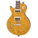 Vintage V100AFD Left Handed, Paradise Flamed Maple front close up