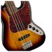 Squier Classic Vibe 60s Jazz Fretless Bass LRL, 3-Tone Sunburst Front
