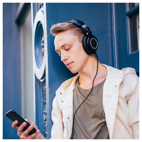 Cuffie Audio-Technica ATH-M50x - Monitoraggio Professionale, Nero, Cavi Rimovibili - Foto 11