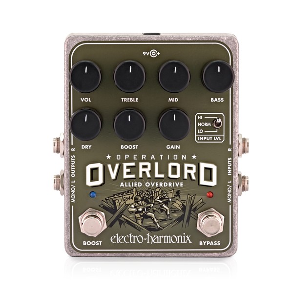 Electro Harmonix Operation Overlord Allied Overdrive main