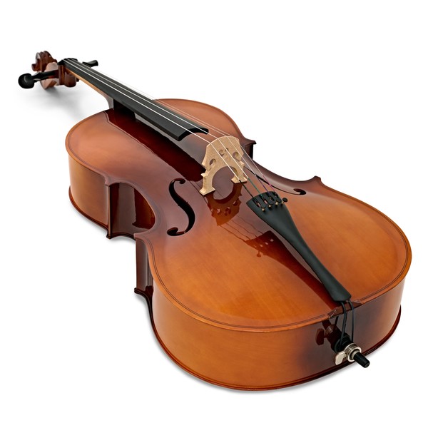 Student Full Size Cello with Padded Case by Gear4music Antique Fade at Gear4music