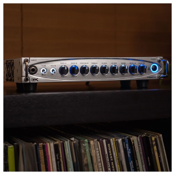 Gallien Krueger MB800 Bass Amp Head  - On Vinyl