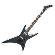 Jackson JS Series Warrior JS32, Black with White Bevels