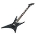 Jackson JS32 Warrior, Black w/ White Bevels - front