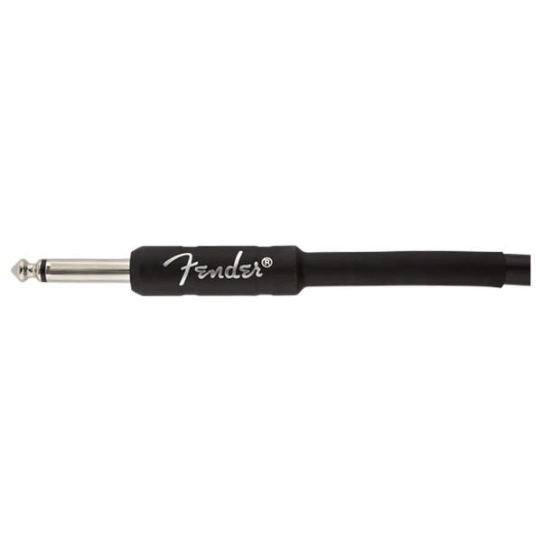 Fender Professional 5ft Straight Instrument Cable, Black - Jack