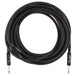 Fender Professional 25ft Straight Instrument Cable, Black - Cable
