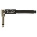 Fender Professional 18.6ft Straight/Angle Instrument Cable, Black - Jack 2