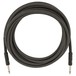 Fender Professional 18.6ft Straight Instrument Cable, Gray Tweed - Cable