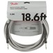 Fender Professional Series Instrument Cable 5.5M / 18.6', White Tweed