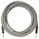 Fender Professional 18.6ft Straight Instrument Cable, White Tweed - Cable