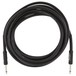 Fender Professional 15ft Straight Instrument Cable, Black - Cable