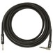 Fender Professional 15ft Straight/Angle Instrument Cable, Black - Cable