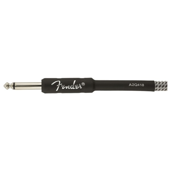 Fender Professional 15ft Straight Instrument Cable, White Tweed - Jack