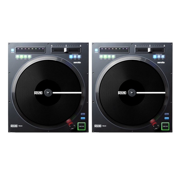 Rane TWELVE DJ Controller, Pair - Bundle