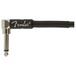 Fender Professional 10ft Straight/Angle Instrument Cable, Black - Jack