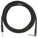 Fender Professional 10ft Straight/Angle Instrument Cable, Black - Cable
