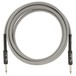 Fender Professional 10ft Straight Instrument Cable, White Tweed - Cable