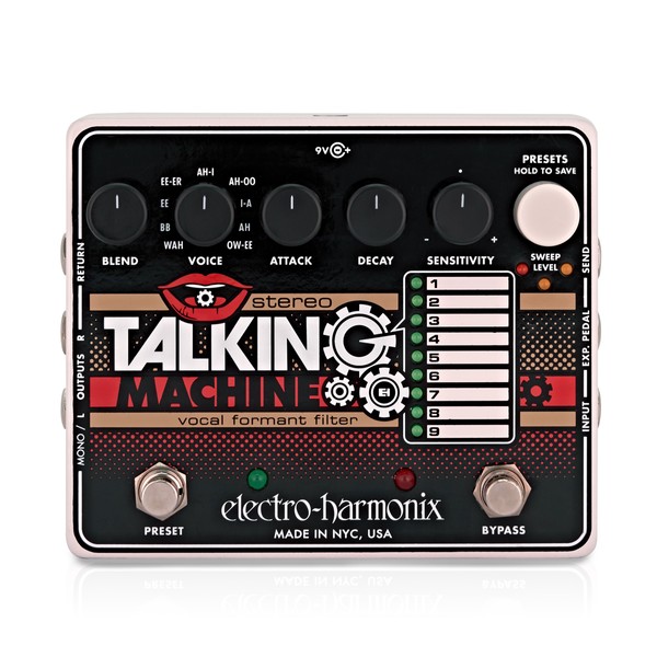 Electro Harmonix Stereo Talking Machine Vocal Formant Filter main