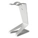 V-Moda V-MAN Universal Headphone Stand, Silver - Stand Angled