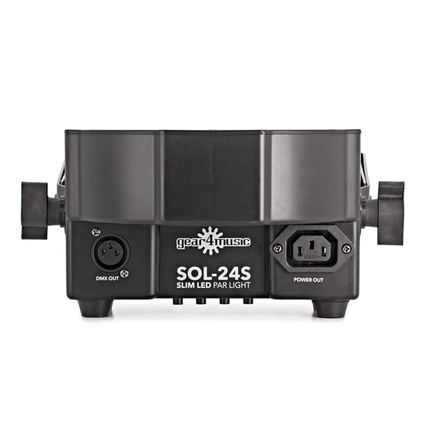 Sol 144 x 10mm Flat LED Par Can by Gear4music
