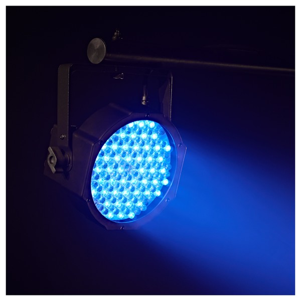 Sol 144 x 10mm Flat LED Par Can by Gear4music