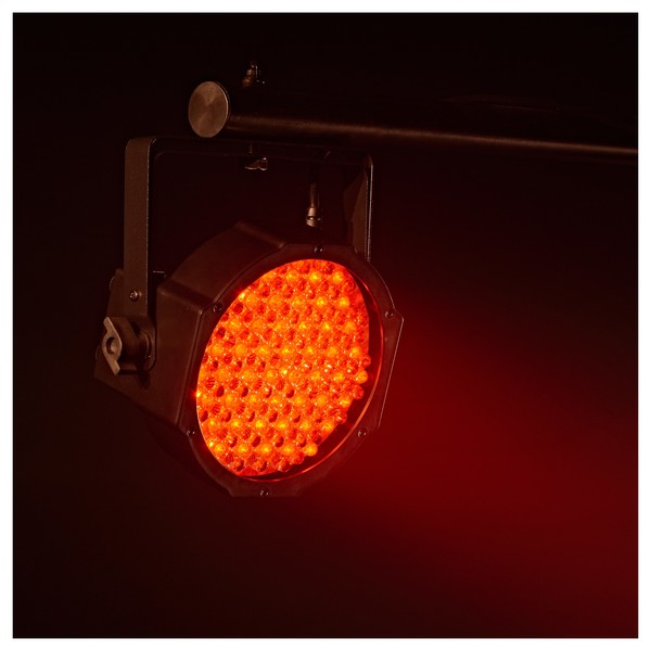 Sol 144 x 10mm Flat LED Par Can by Gear4music