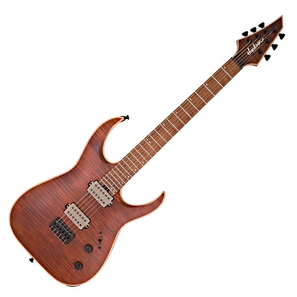 Jackson USA Misha Mansoor Juggernaut HT6FM, Satin Amber Tiger Eye main