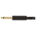 Fender Deluxe 10ft Straight Instrument Cable, Black Tweed- Jack