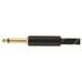 Fender Deluxe 15ft Straight Instrument Cable, Black Tweed - Jack