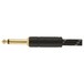 Fender Deluxe 18.6ft Straight Instrument Cable, Black Tweed - Jack