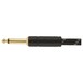 Fender Deluxe 25ft Straight Instrument Cable, Black Tweed - Jack