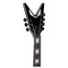 Dean V Select 7-String, Classic Black Head