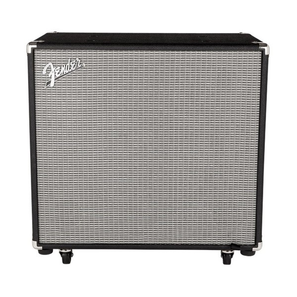 Fender Rumble 115 Bass Cabinet, Black/Silver