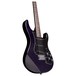 Line 6 LTD Variax Standard Electric Guitar, Amethyst angle view