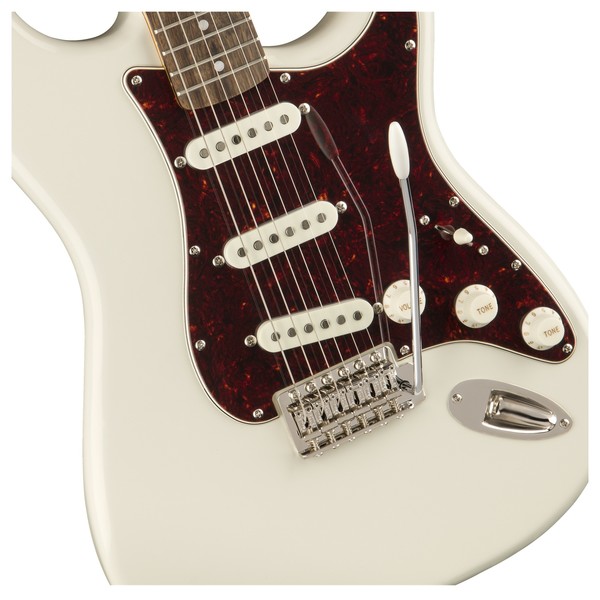 Squier Classic Vibe 70s Stratocaster LRL, Olympic White at Gear4music