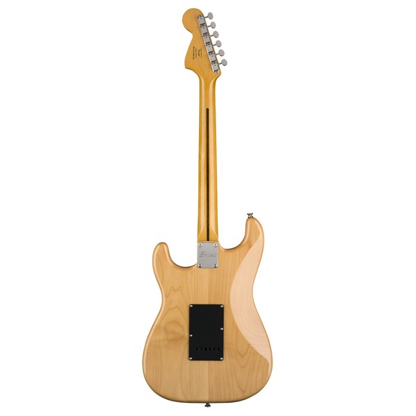 Squier Classic Vibe 70s Stratocaster LRL, Natural - back