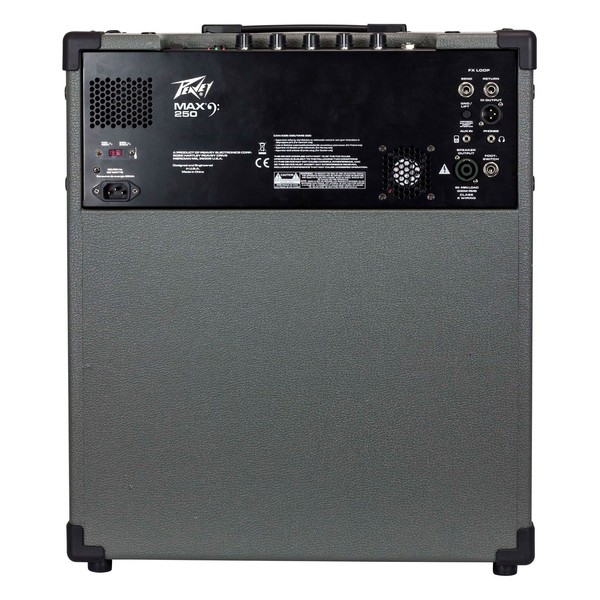 Peavey Max 250 1x15 Bass Combo - Back