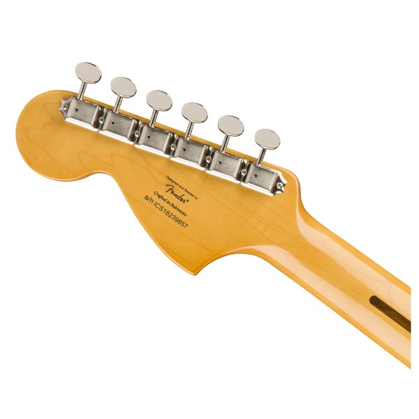 Squier Classic Vibe 70s Telecaster Deluxe MN, Black - headstock back