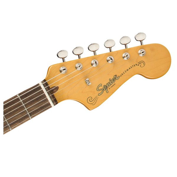 Squier Classic Vibe 60s Jazzmaster LRL, Olympic White - headstock back