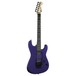Charvel Pro Mod San Dimas Style 1 HH FR EB, Deep Purple Metallic - right