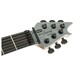 EVH Wolfgang Special EB, Satin Primer Grey - headstock