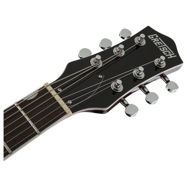 Gretsch G5230T Electromatic Jet FT, Aleutian Blue Metallic - headstock