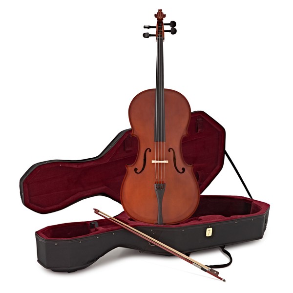 Student Full Size Cello with Case by Gear4music