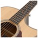 Ibanez AE255BT Baritone Electro Acoustic, Natural High Gloss close1