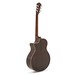 Ibanez AE255BT Baritone Electro Acoustic, Natural High Gloss back